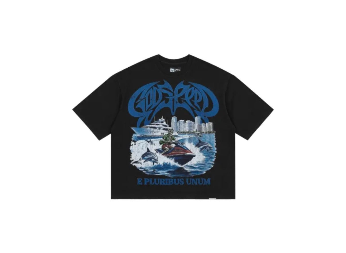 GODSPEED Wave Runner graphic-print T-shirt
