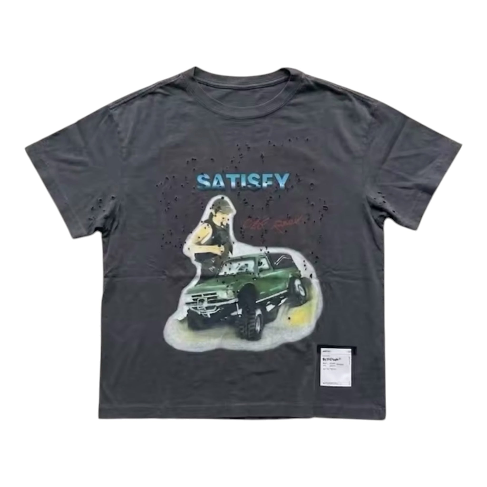 SATISFY Army Mothtech Tee